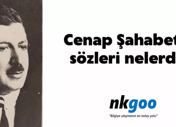 Cenap Şahabettin sözleri