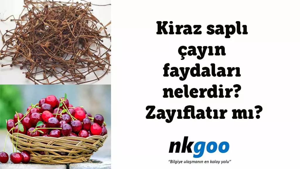 Kiraz saplı çayın faydaları nelerdir? Zayıflatır mı?