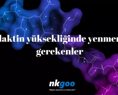 Prolaktin yuksekliginde yenmemesi gerekenler