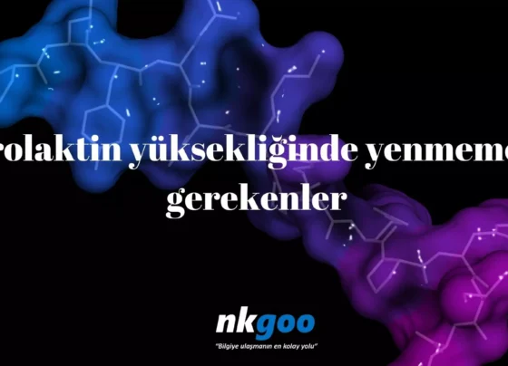 Prolaktin yuksekliginde yenmemesi gerekenler