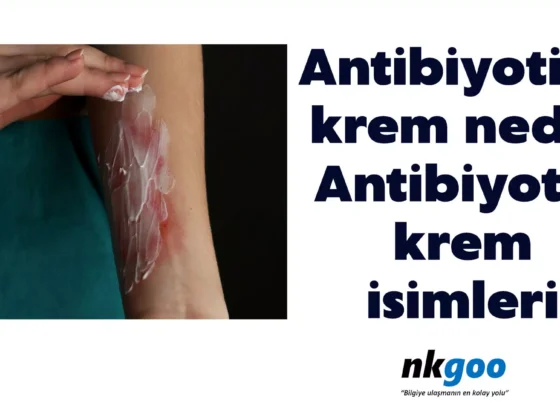 antibiyotik krem isimleri