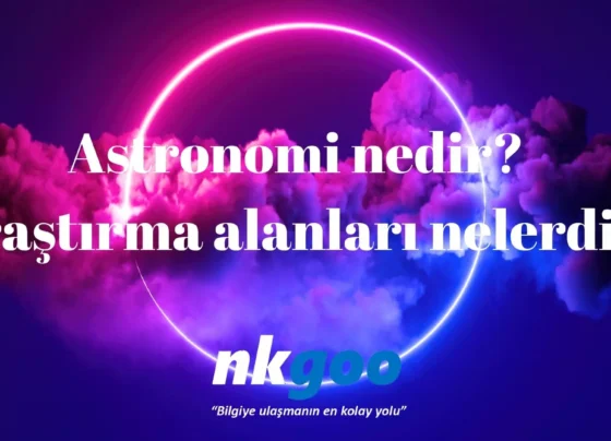 astronomi nedir