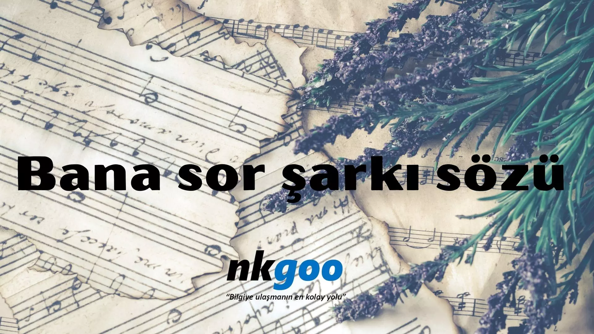 Bana sor şarkı sözü