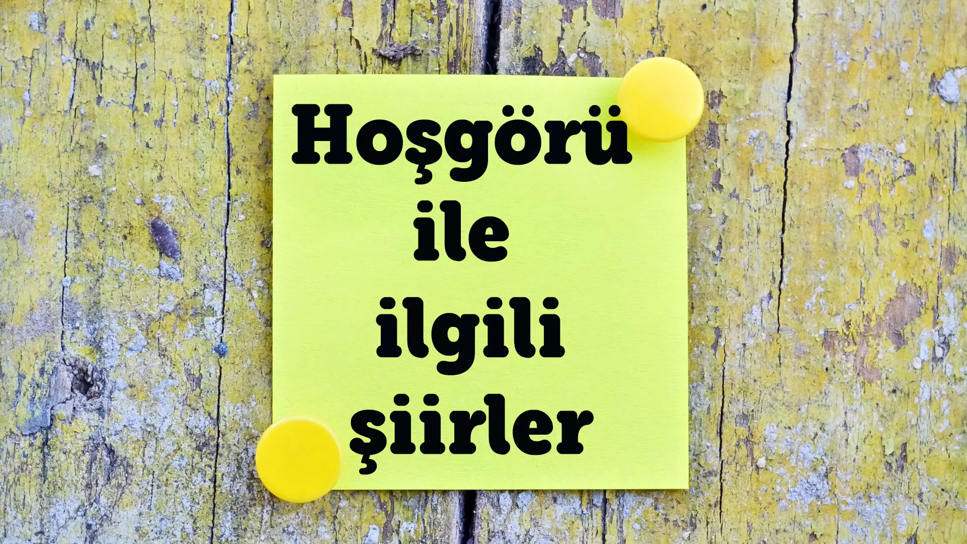 Hoşgörü ile ilgili şiirler, akrostiş şiirler, 15 şiir