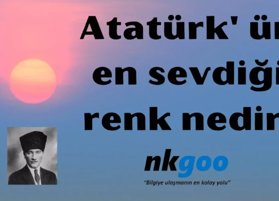 Ataturk un en sevdigi renk