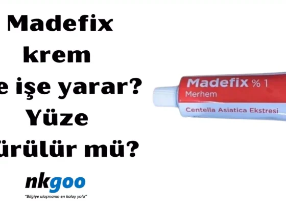 Madefix krem ne ise yarar