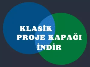 proje kapaklari