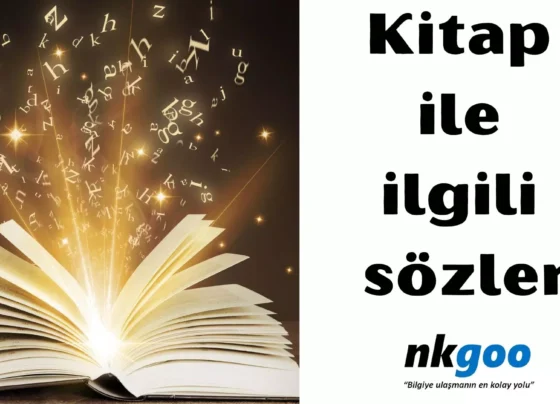 Kitap ile ilgili sozler