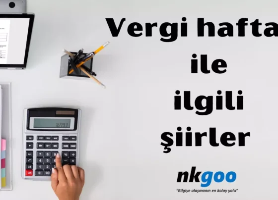 Vergi haftasi ile ilgili siir