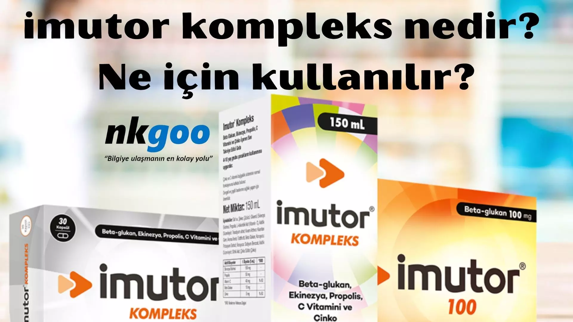 imutor kompleks nedir? Ne için kullanılır?