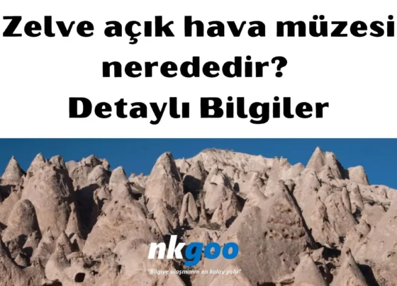 Zelve açık hava müzesi