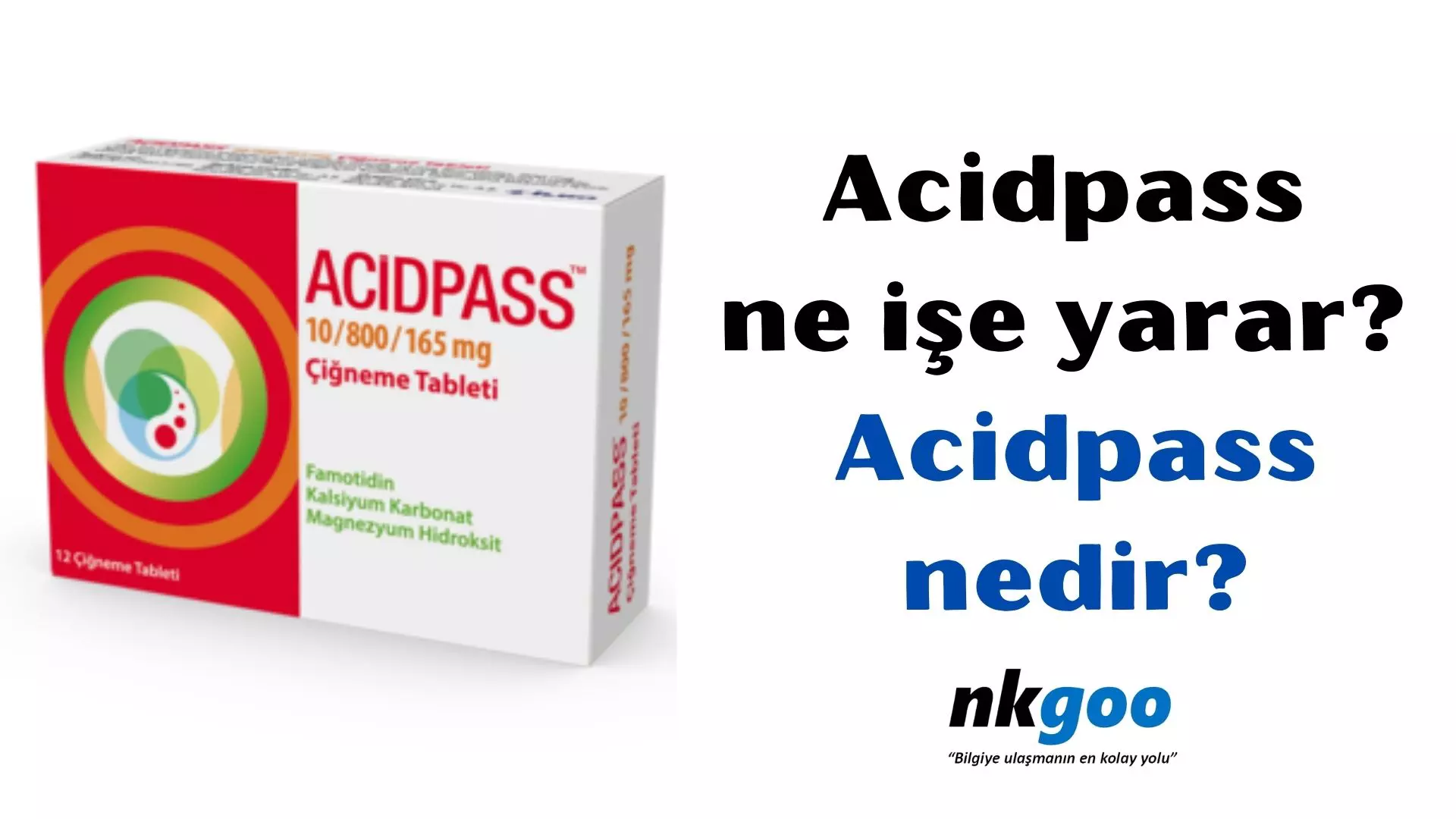 Acidpass ne işe yarar? Acidpass nedir? Kullanımı