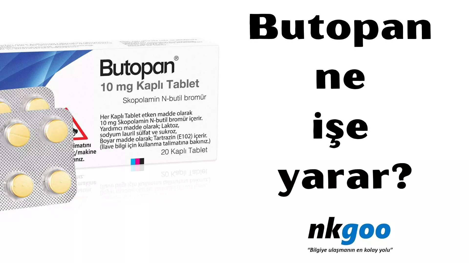 Butopan ne işe yarar? Butopan 10 mg nedir?