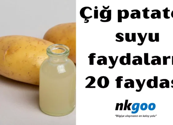 Çiğ patates suyu faydaları