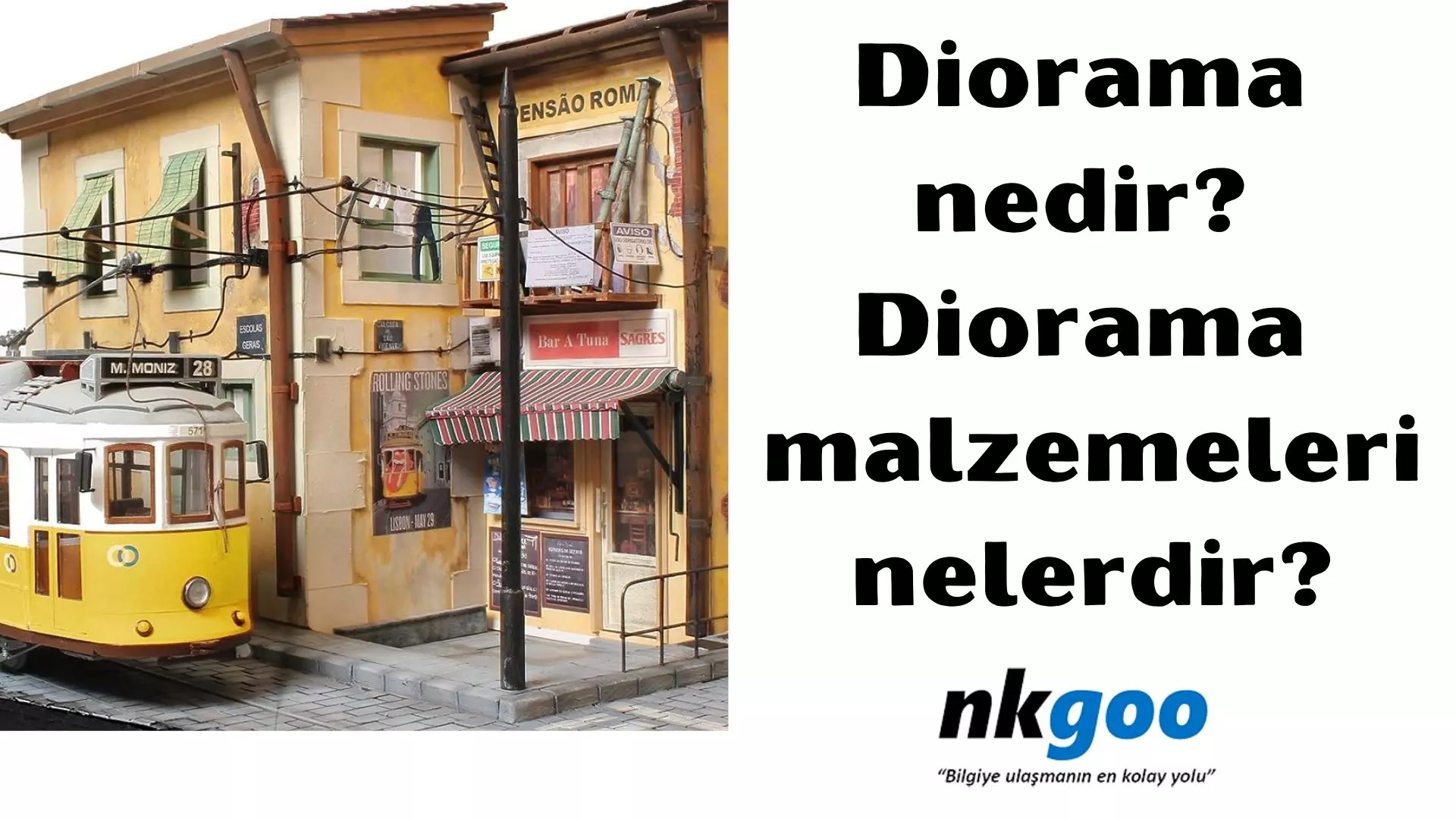 Diorama nedir? Diorama malzemeleri nelerdir?