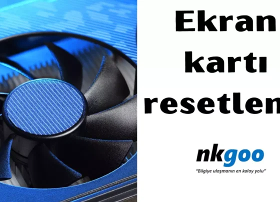 Ekran kartı resetleme