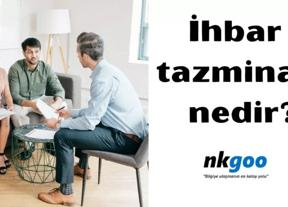 İhbar tazminatı nedir