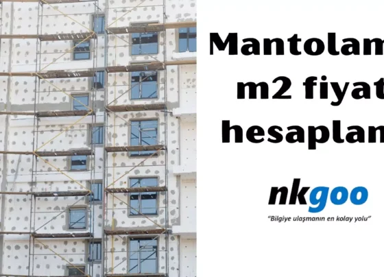 Mantolama m2 fiyatı hesaplama