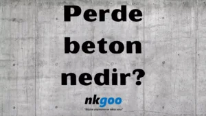 Perde beton nedir 