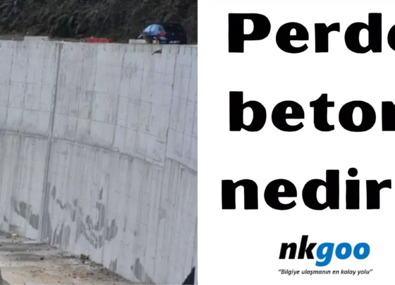 Perde beton nedir