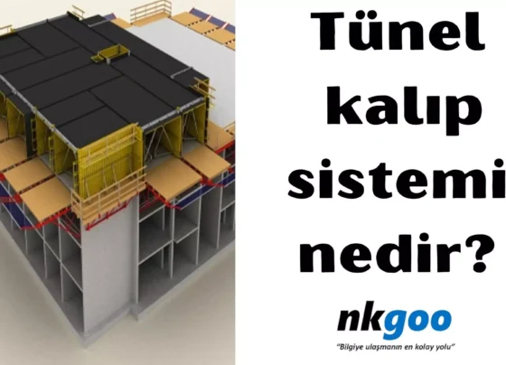 Tünel kalıp sistemi nedir