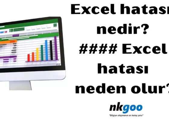 excel hatası nedir