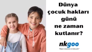 Dünya çocuk hakları günü