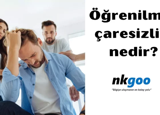 Öğrenilmiş çaresizlik nedir