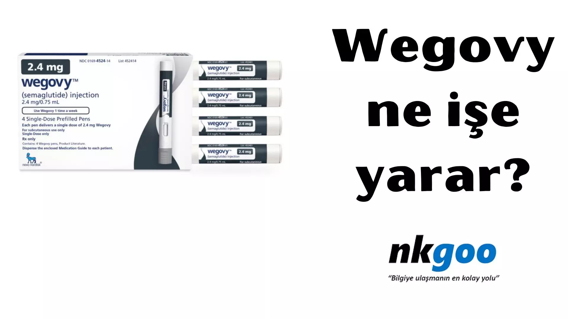 Wegovy ne işe yarar? Yan etkileri nelerdir?