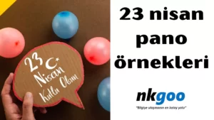 23 nisan pano örnekleri 