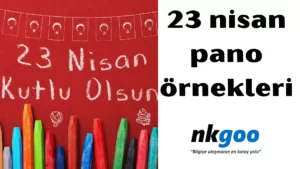 23 nisan pano örnekleri 