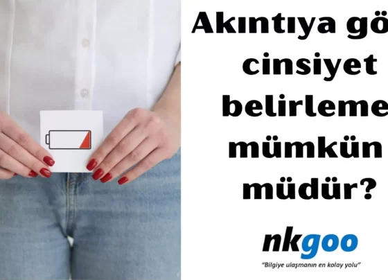 Akıntıya göre cinsiyet belirleme