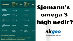 Sjomanns omega 3 high 