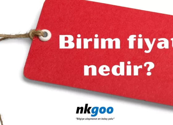 birim fiyat nedir