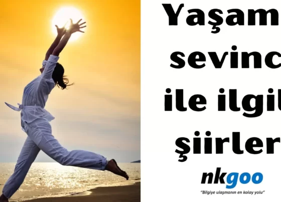 yaşama sevinci ile ilgili şiirler