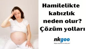 Hamilelikte kabızlık 