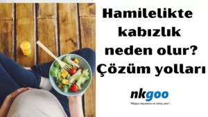 Hamilelikte kabızlık 