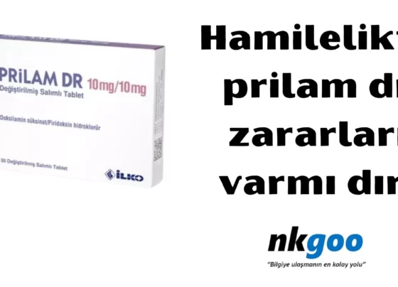 Hamilelikte prilam dr zararları