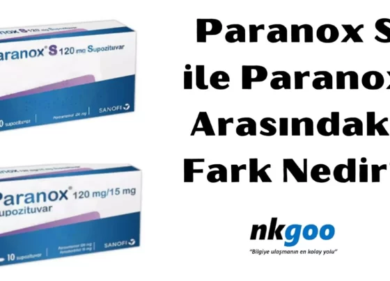 Paranox S ile Paranox Arasındaki Fark