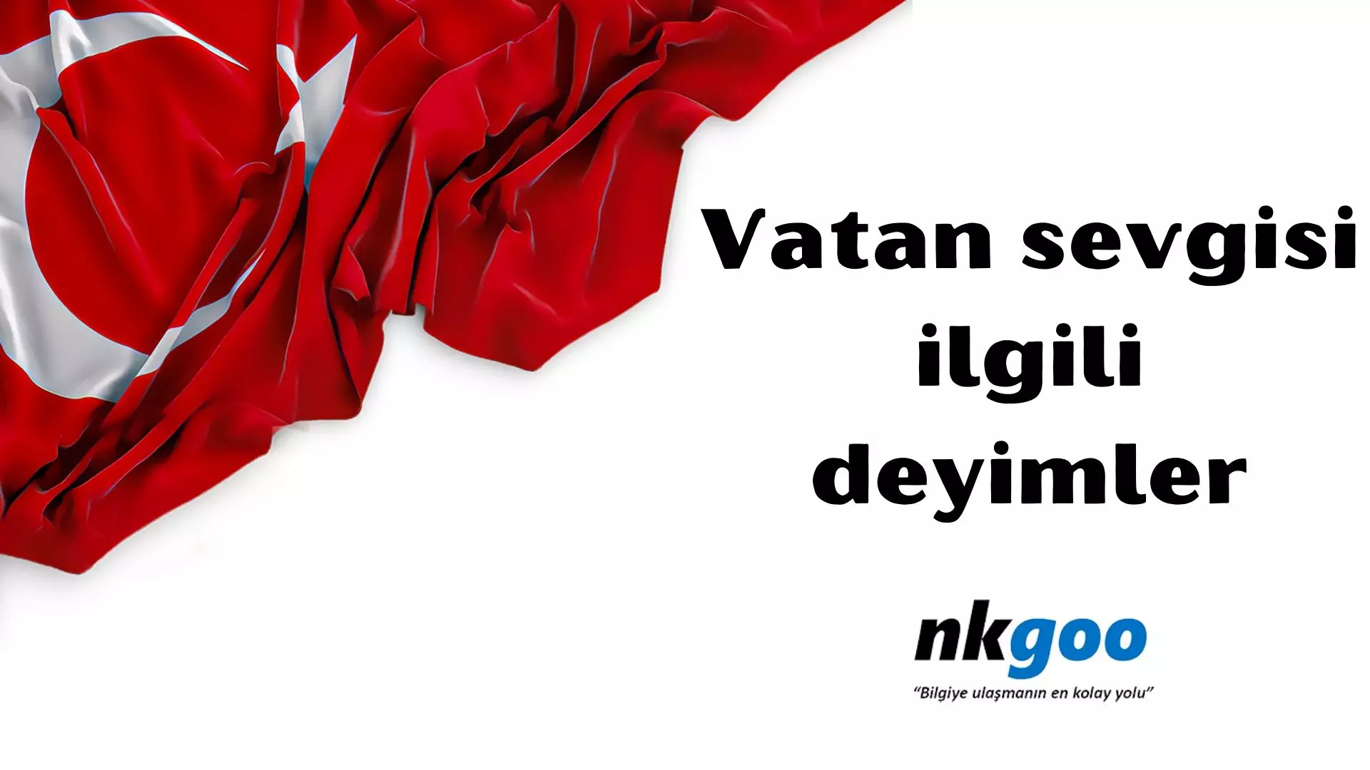 Vatan sevgisi ile ilgili deyimler | 132 deyim