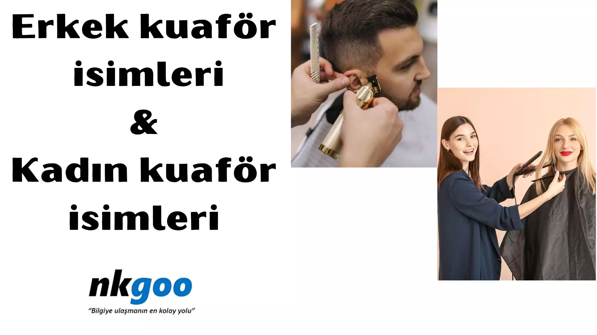 Erkek kuaför isimleri | Kadın kuaför isimleri | 150