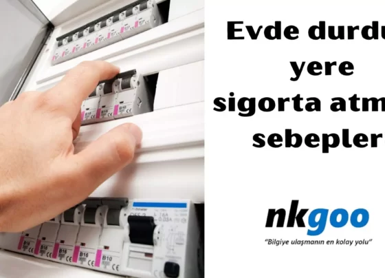 evde durduk yere sigorta atması