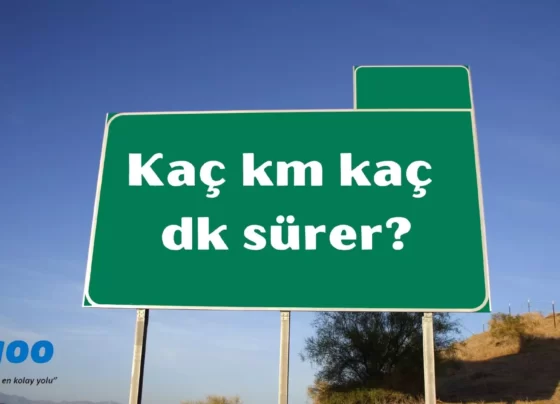 5 km kaç dk sürer