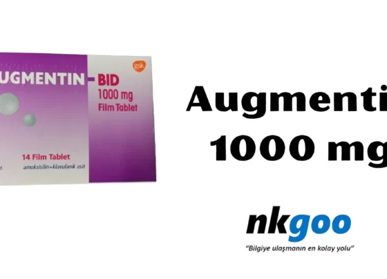 Augmentin bid 1000 mg ne işe yarar