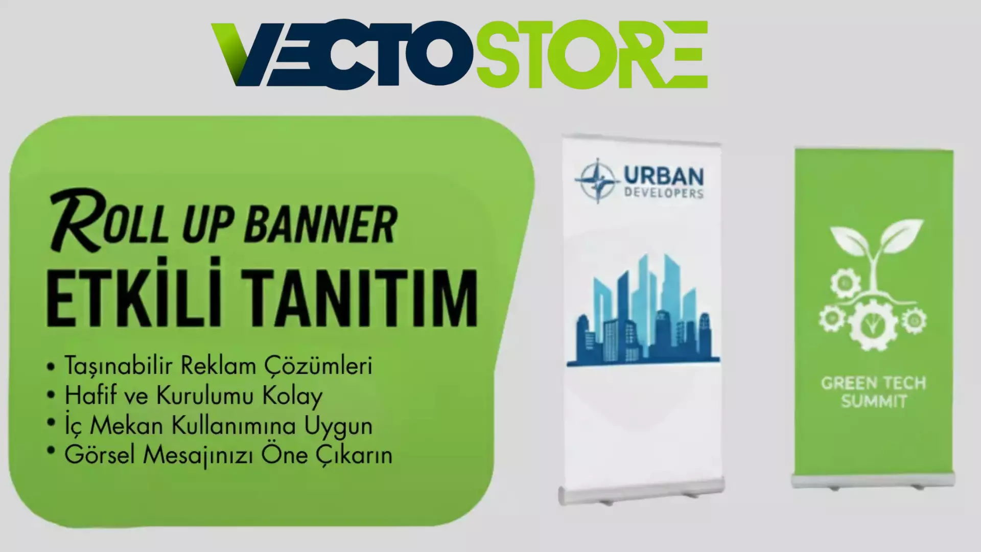 Reklamda Etkiyi Büyüten Roll Up Banner
