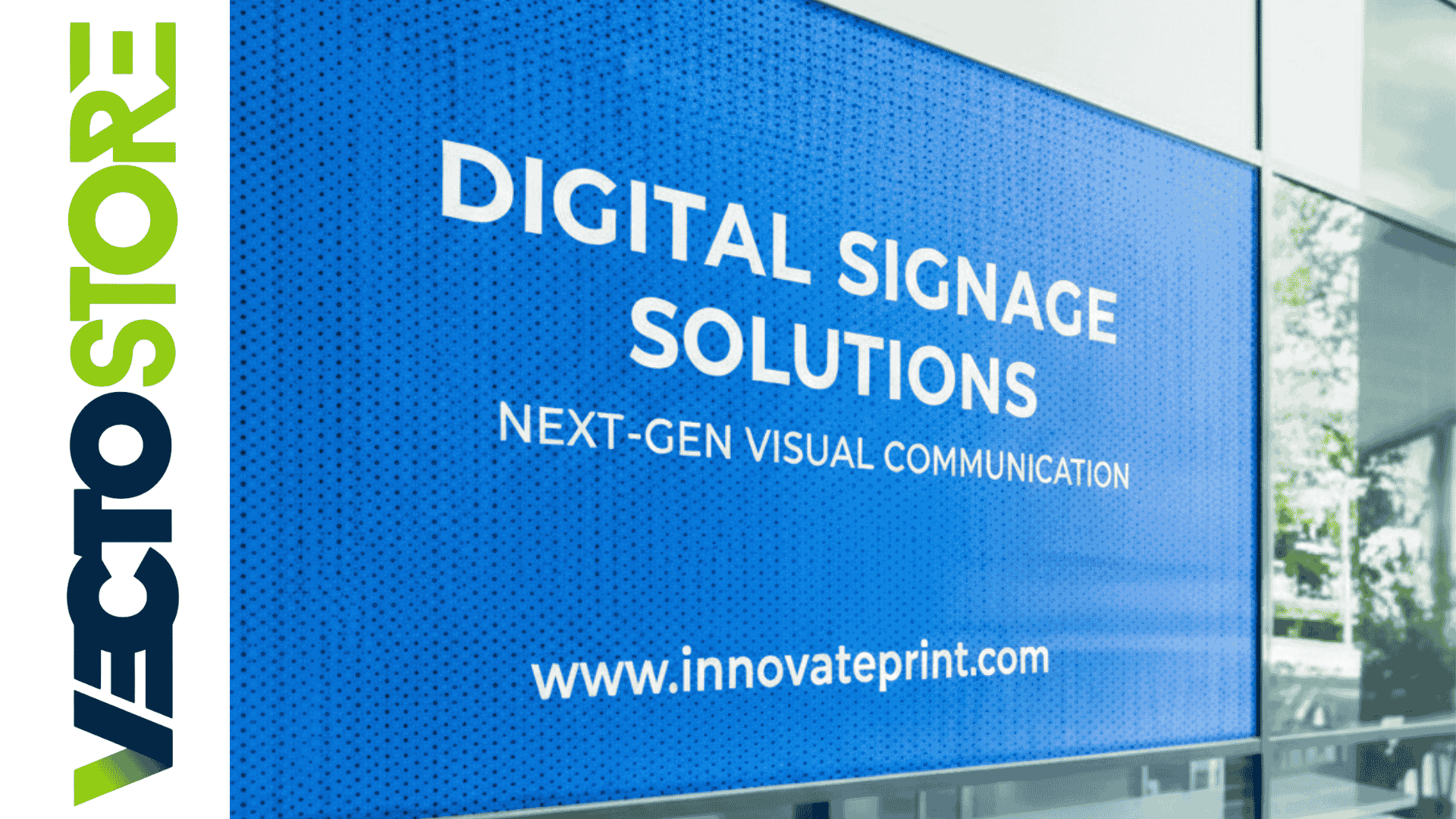 İzmir Vitrinlerinde Görsel Devrim, Vectostore One Way Vision Baskı ile Camları Reklam Alanına Dönüştürüyor